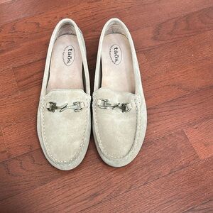 Women’s Taos Tan Suede Loafers
